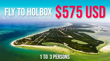 Air Taxi to Holbox Island, Fly to Holbox