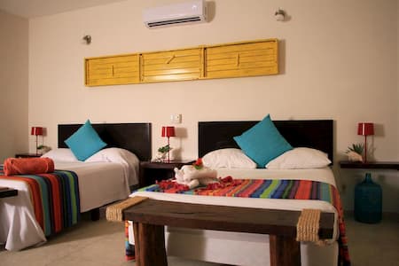 Rooms Hotel Puerto Holbox Holbox, Hotels Holbox Island